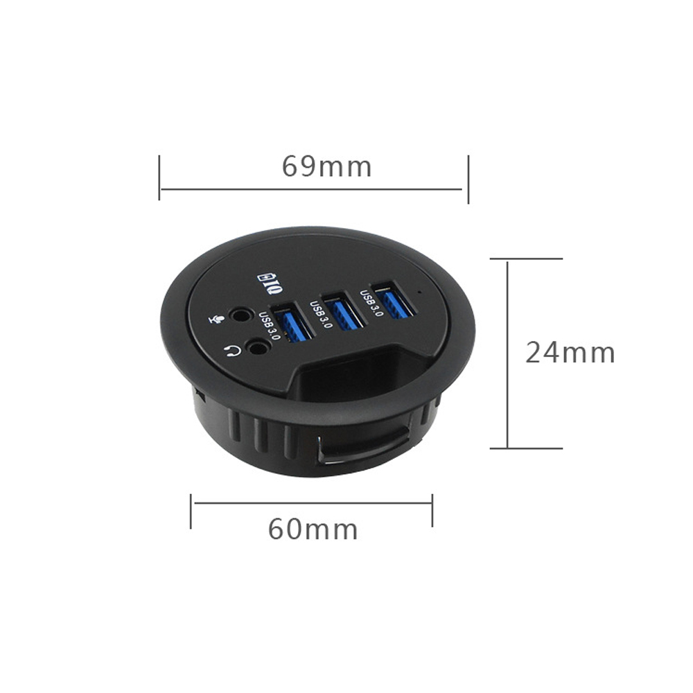 USB HUB Mount In Desk HUBs USB - Desk Setup Hub review and price
