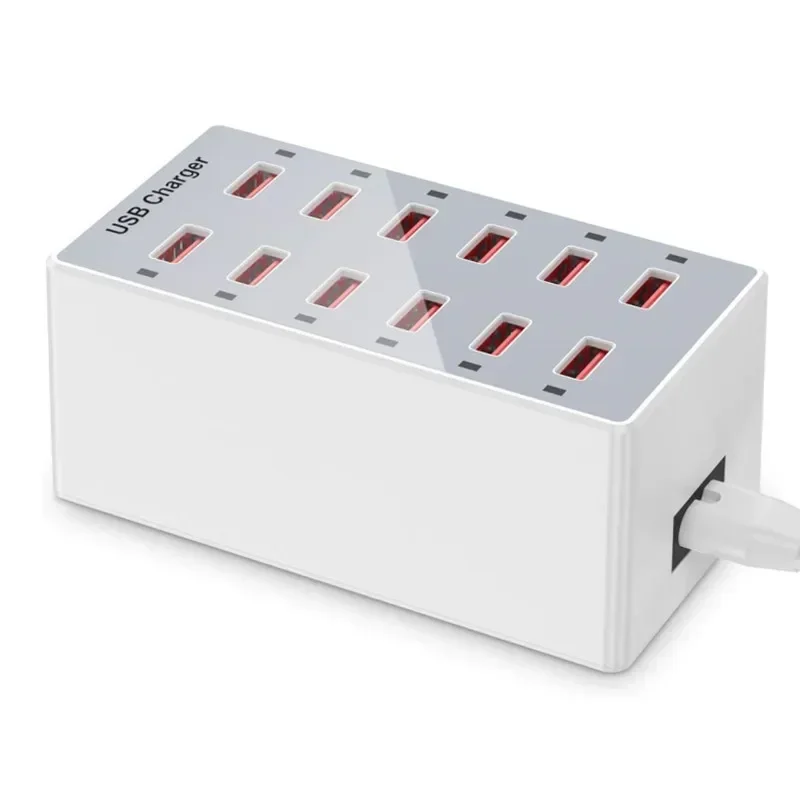 USB Charging Station 60W 12-Po - Desk Setup Hub review and price