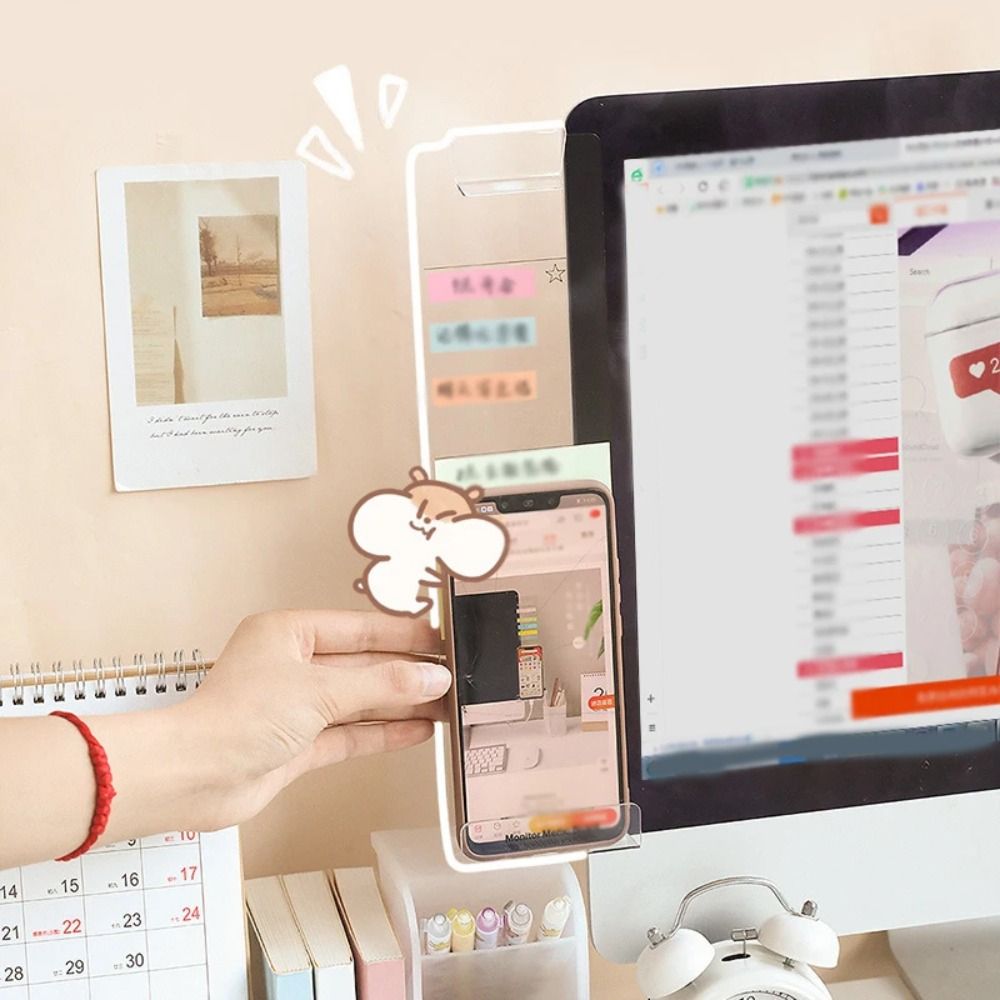 Transparent Monitor Memo Board - Sticky Memo Holder review and price