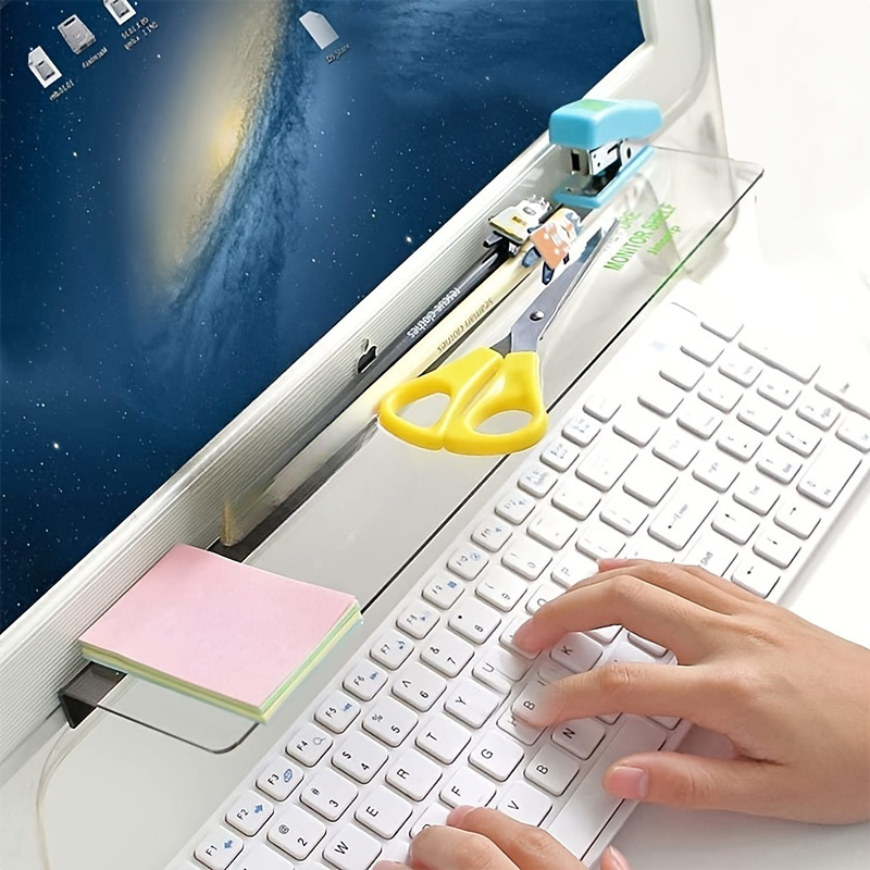 1pc Transparent Computer Memo  - Sticky Memo Holder review and price