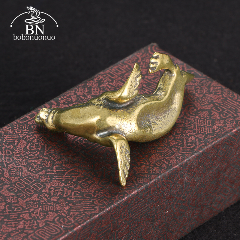 Metal Brass Sea Lion Animal Fi - Desk Setup At Home review and price