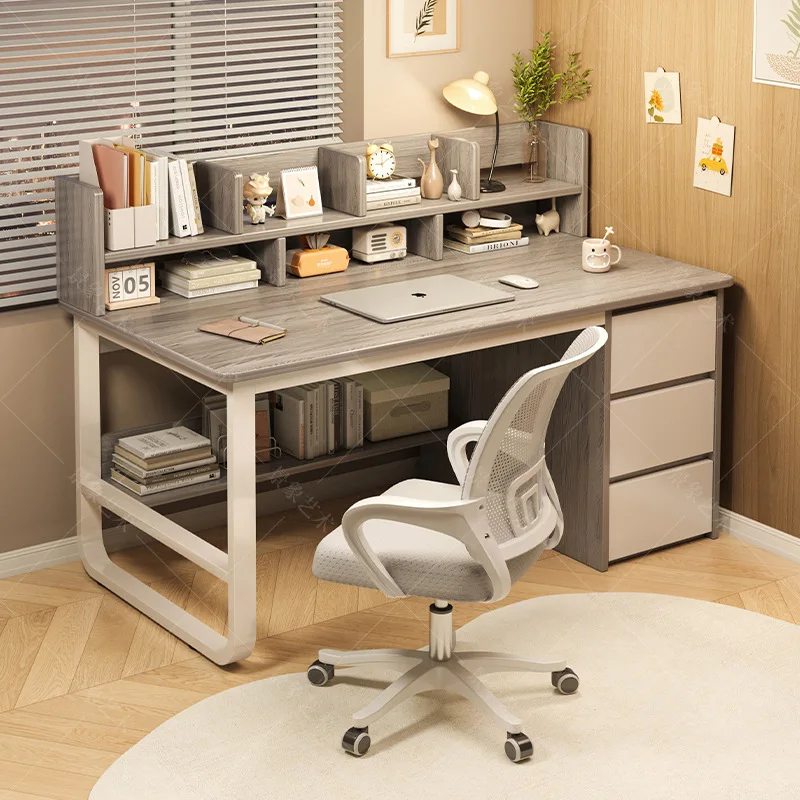 Firm Desk Simple Bookshelf Int - Desk Setup Office review and price