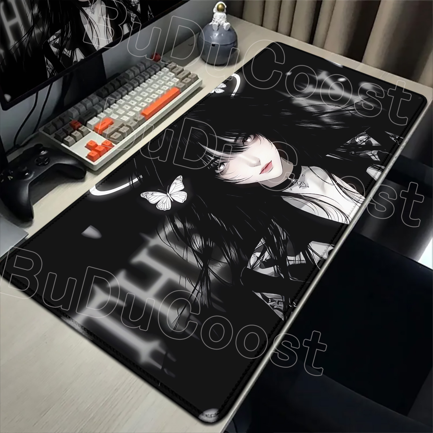 New Arrival HD Dark Anime Girl - Desk Setup Dark review and price
