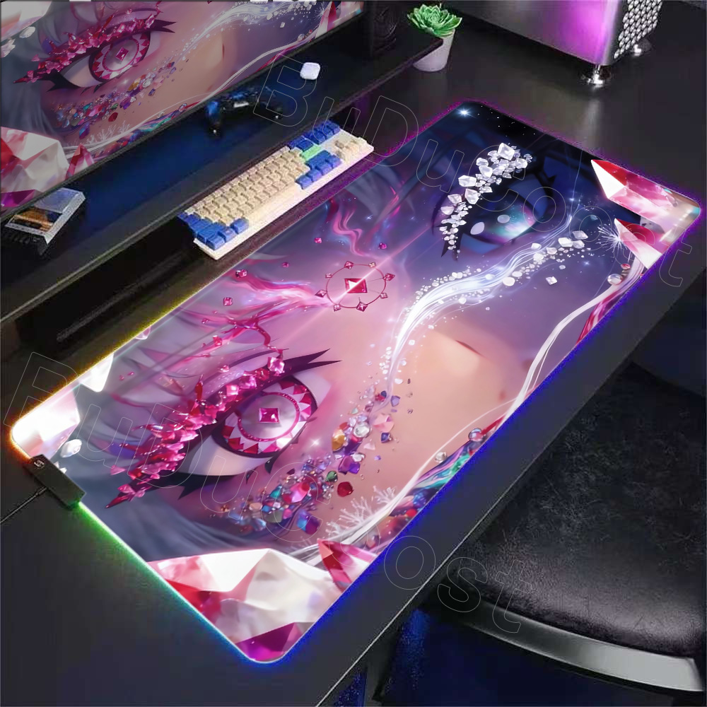 RGB Desk Mat Beautiful Shoreke - Desk Setup Keyboard review and price