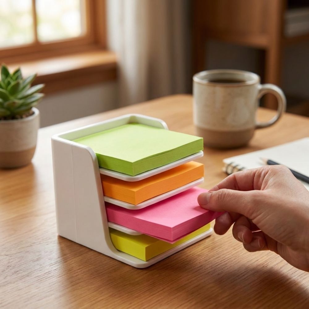 Multi-Purpose Stackable Sticky - Sticky Memo Holder review and price