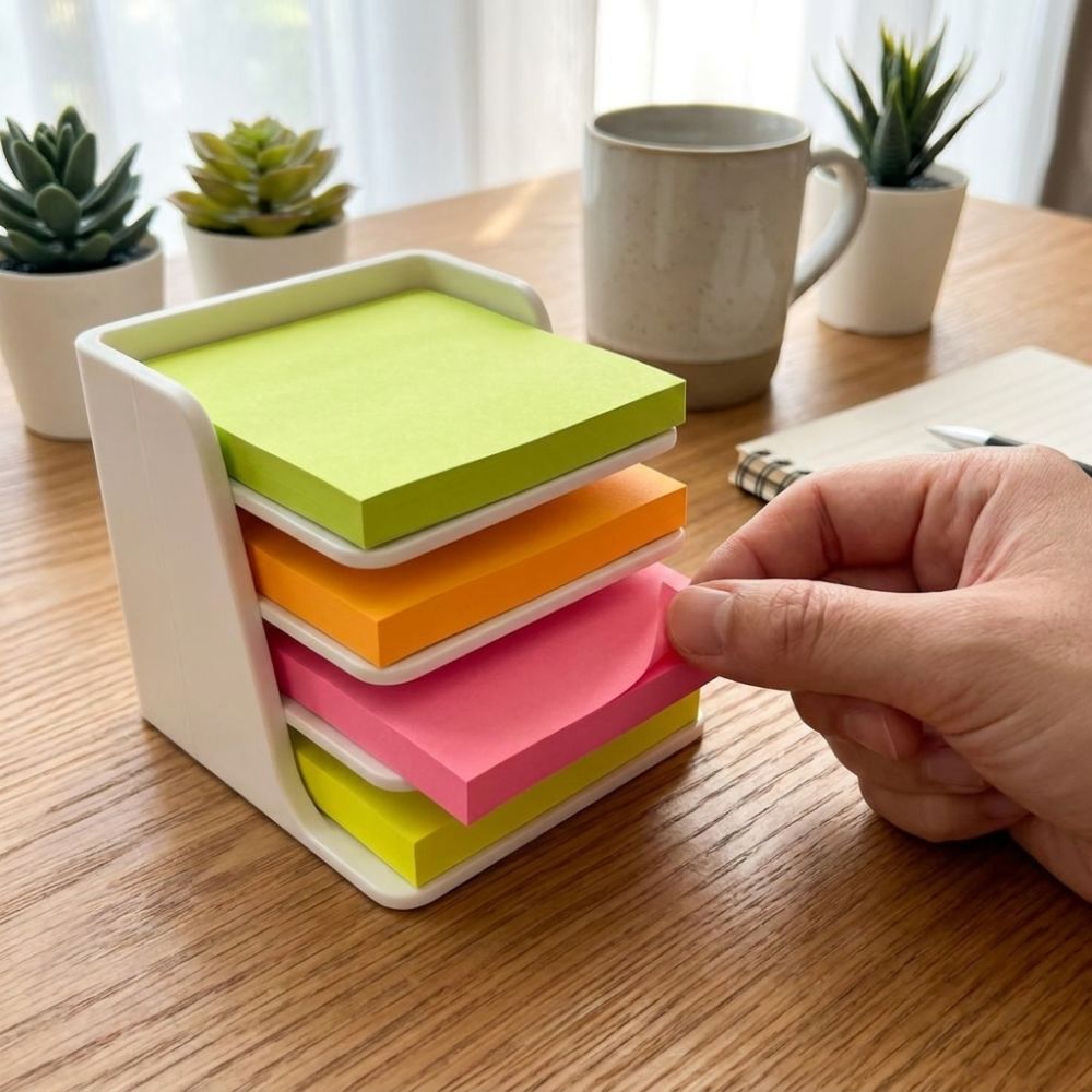 Multi-Purpose Stackable Sticky - Sticky Memo Holder review and price