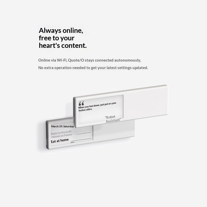 Quote O Smart Wifi E Ink Displ - Desk Setup Quotes review and price